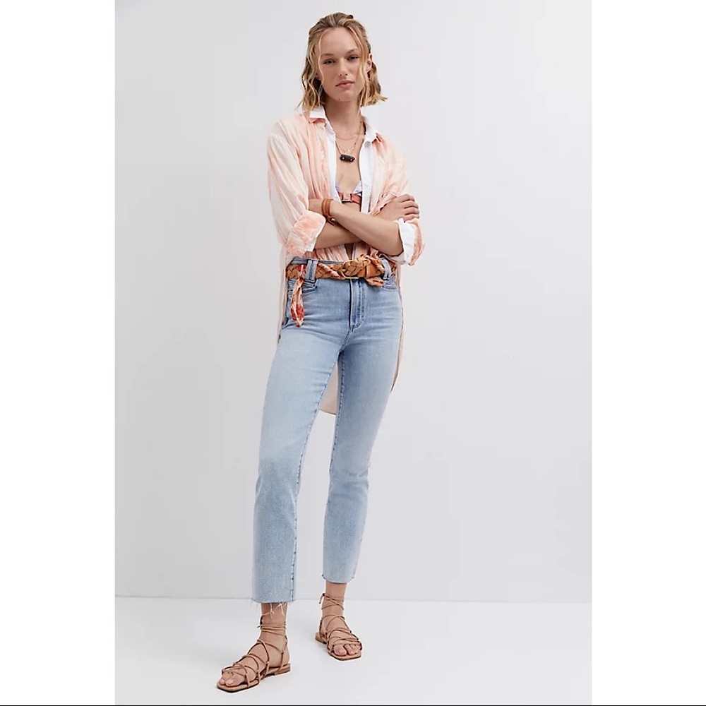 Anthropologie Paige Cindy straight jeans